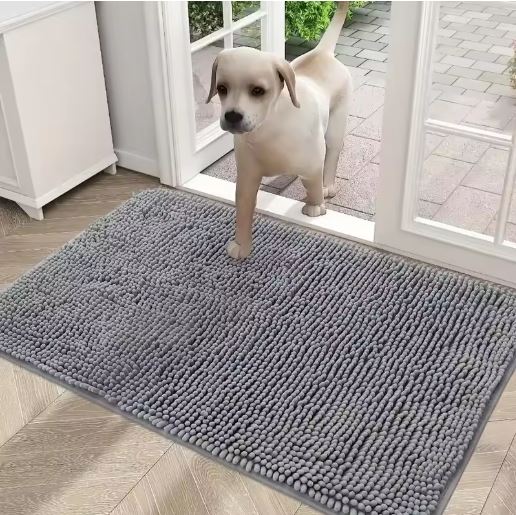 Super Absorbent Pet Paw Mat- Keep Your Floors Clean & Dry
